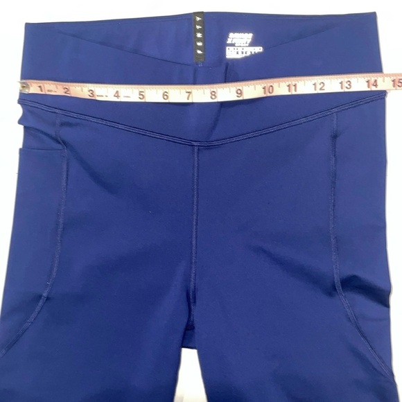 Savage X Fenty Band-It High-Waist Snatched Leggings Blue Workout Pants 1X 16-18 - Picture 10 of 14